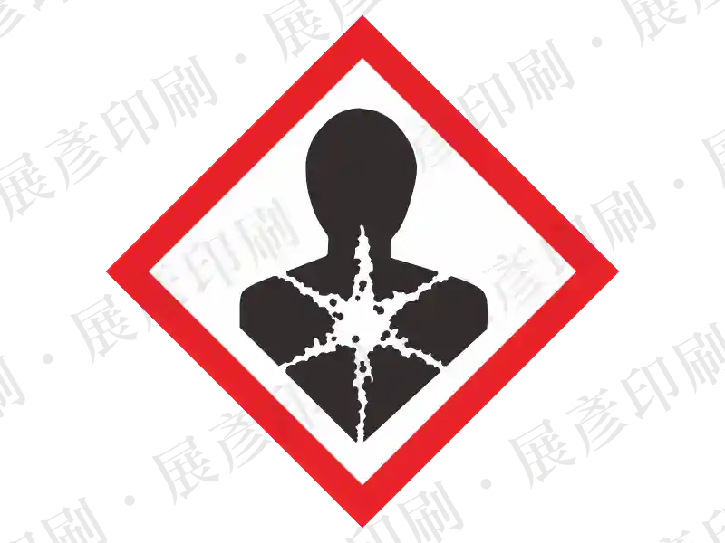 健康危害，健康危害人形，呼吸道過敏物質
生殖細胞致突變物
致癌物質
單一暴露器官毒害物質
重複暴露器官毒害物質
吸入性危害物質。例如：強酸、強鹼、硝酸、氫氟酸、丙酮、冰醋酸